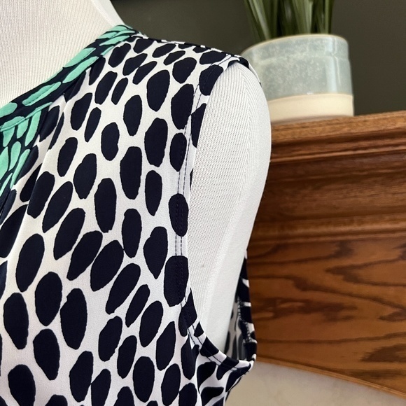 Susan Graver Sleeveless Peasant Top Sz. M - Picture 6 of 12